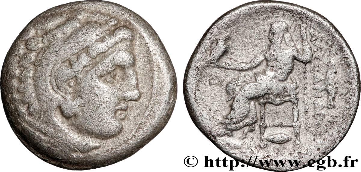 MACÉDOINE - ROYAUME DE MACÉDOINE - PHILIPPE III ARRHIDÉE Drachme TTB