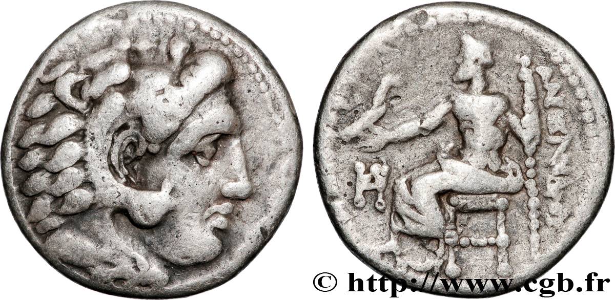MAKEDONIEN - MAKEDONISCHE KÖNIGE - ALEXANDER III DER GROßE Drachme SS