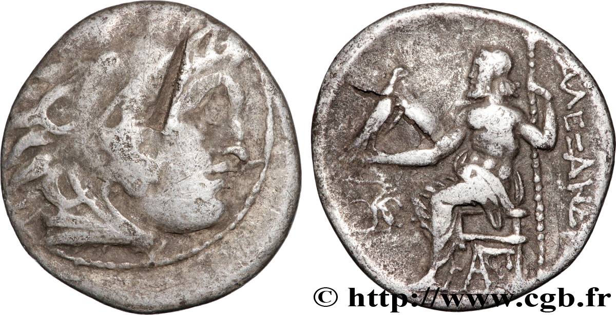 MAKEDONIEN - MAKEDONISCHE KÖNIGE - ANTIGONOS MONOPHTALMOS Drachme fSS