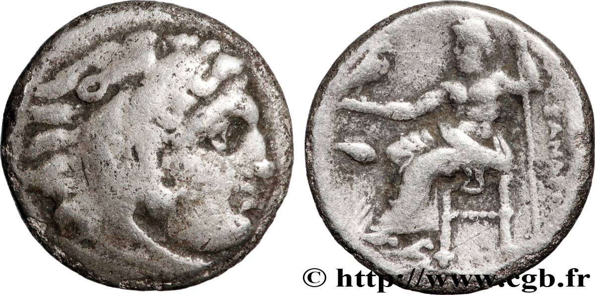 MACÉDOINE - ROYAUME DE MACÉDOINE - PHILIPPE III ARRHIDÉE Drachme TTB