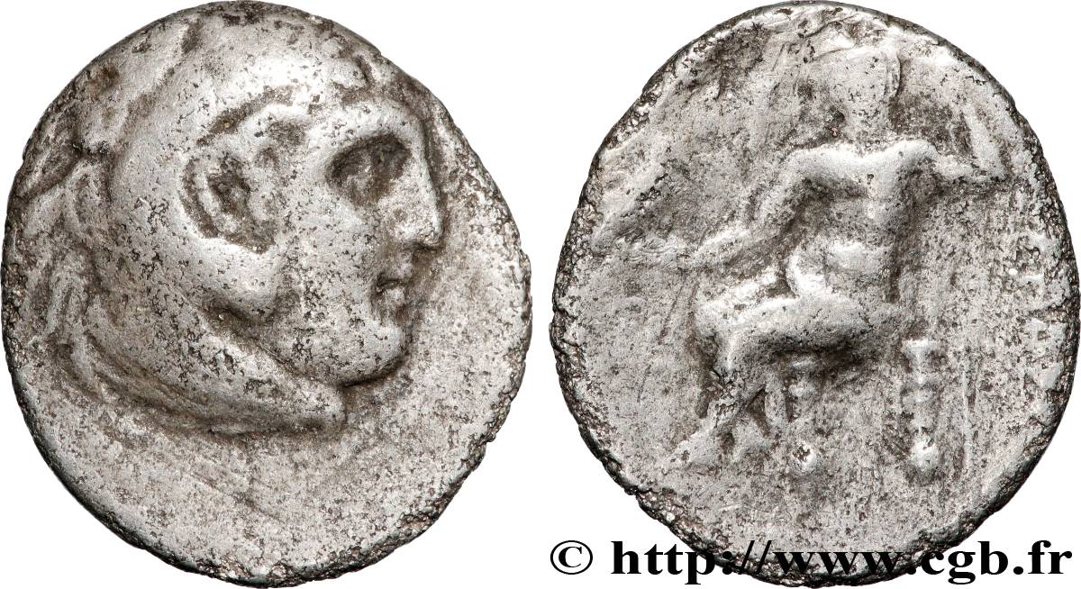 MAKEDONIEN - MAKEDONISCHE KÖNIGE - ANTIGONOS MONOPHTALMOS Drachme fSS