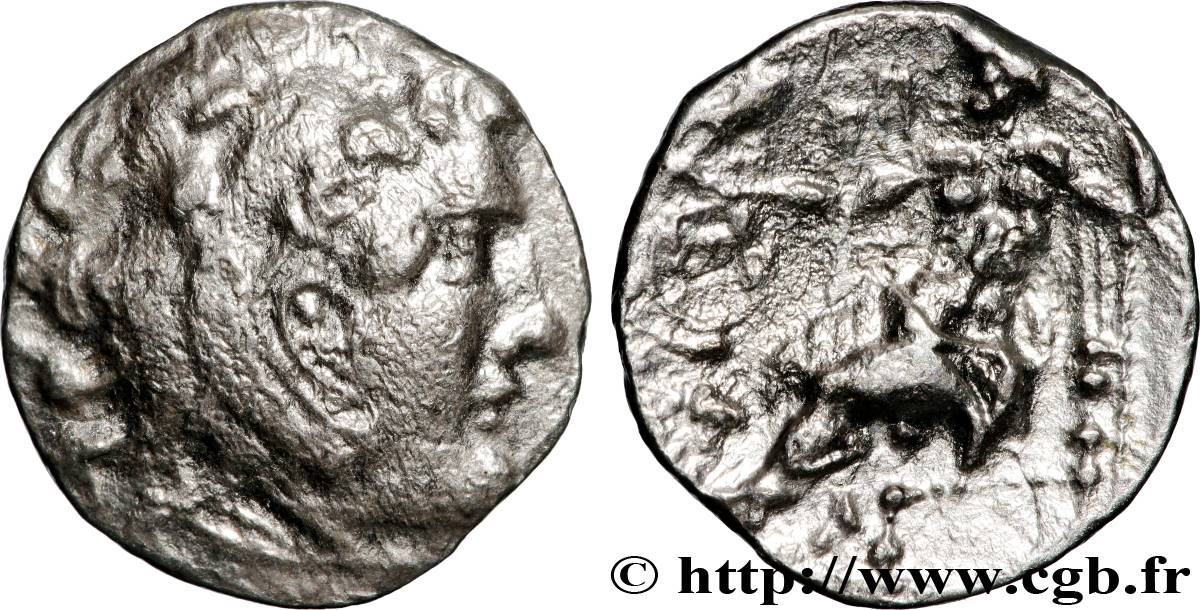 MAKEDONIEN - MAKEDONISCHE KÖNIGE - ANTIGONOS MONOPHTALMOS Drachme fSS