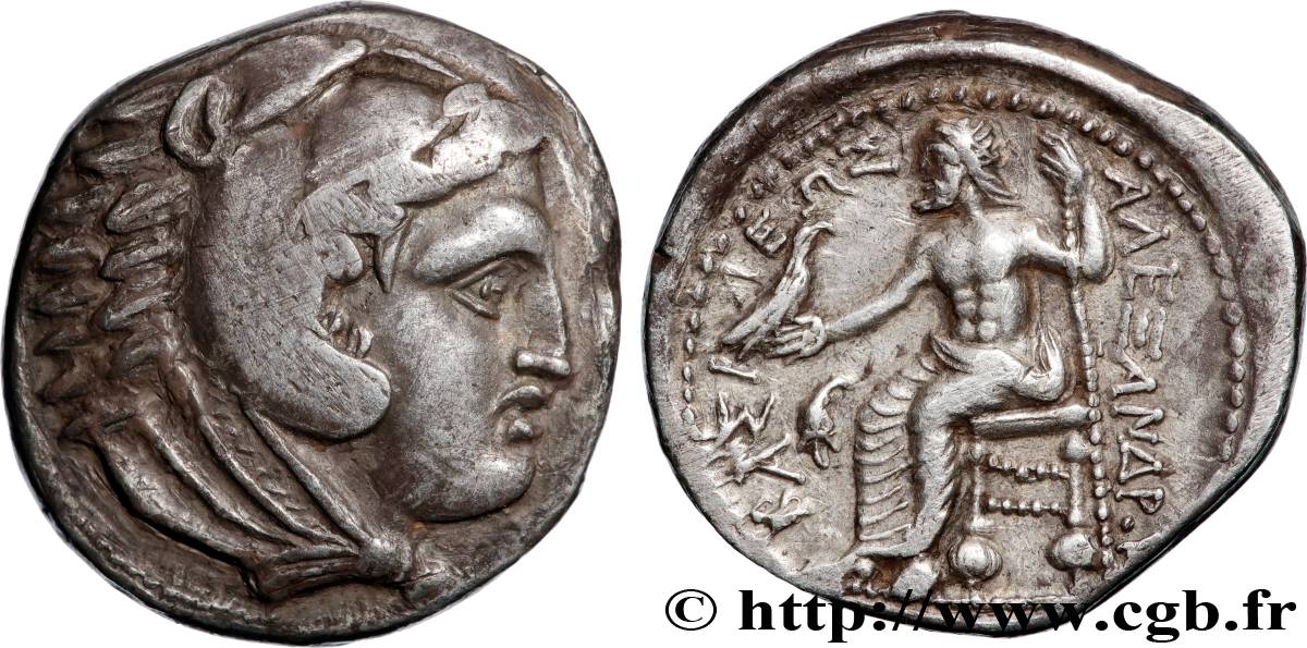 MACEDONIA - KINGDOM OF MACEDONIA - PHILIP III ARRHIDAEUS Tétradrachme AU