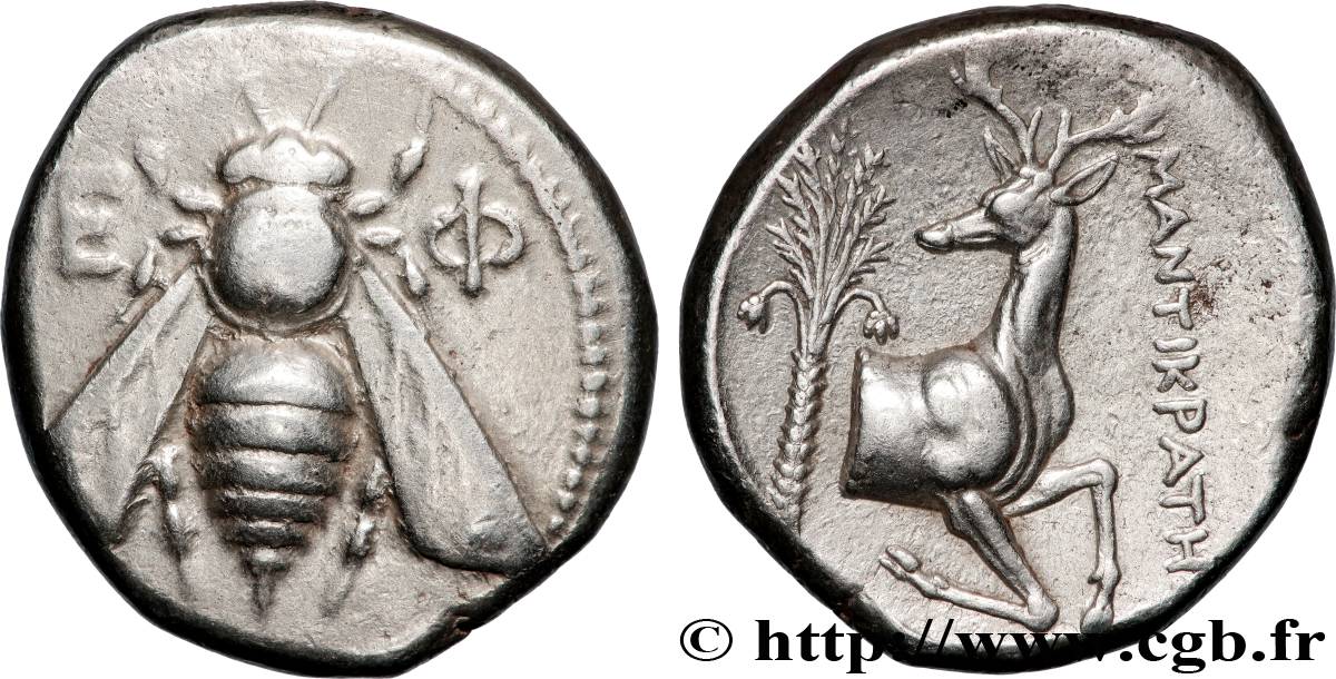 IONIA - EPHESOS Tétradrachme AU