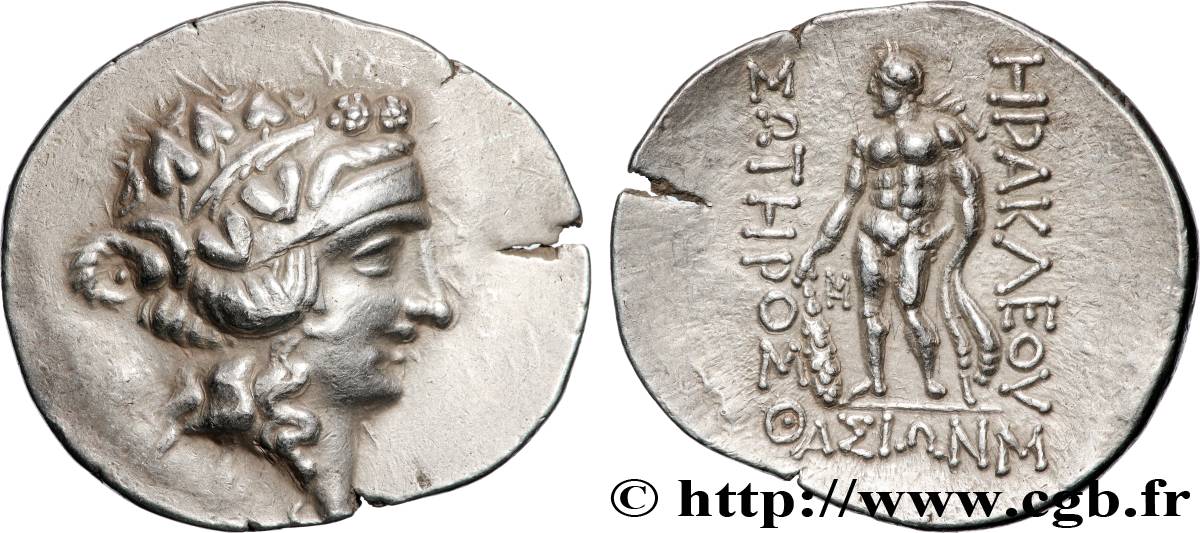 THRACIA - THRACIAN ISLANDS - THASOS Tétradrachme AU