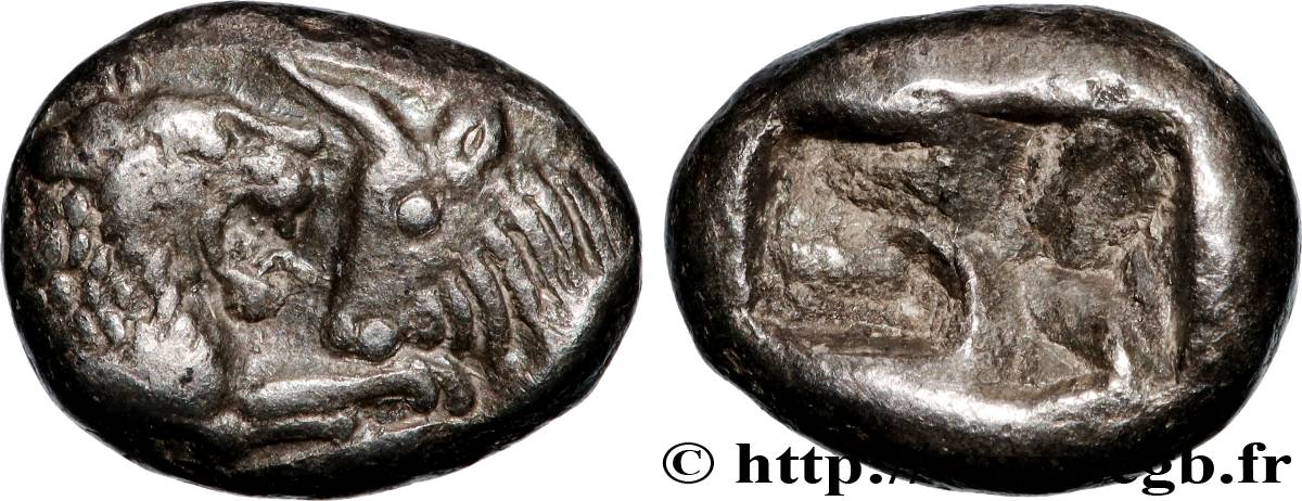 LYDIA - LYDIAN KINGDOM - CROESUS Sixième de statère AU