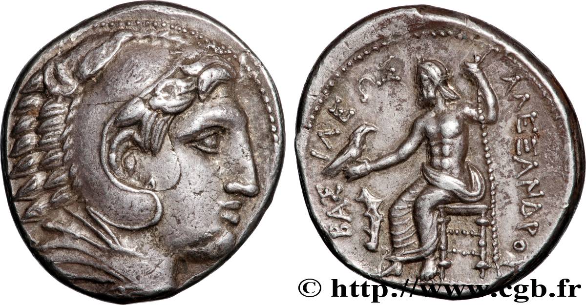 MACEDONIA - KINGDOM OF MACEDONIA - PHILIPP III ARRHIDAEUS Tétradrachme AU