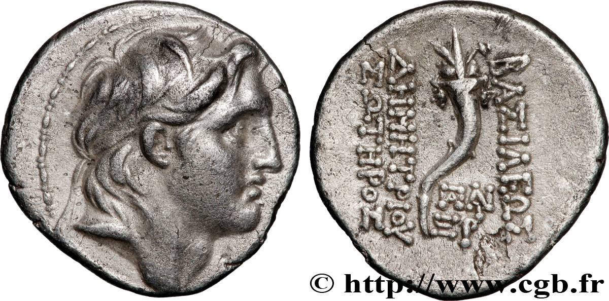 SYRIA - SELEUCID KINGDOM - DEMETRIOS I SOTER Drachme AU