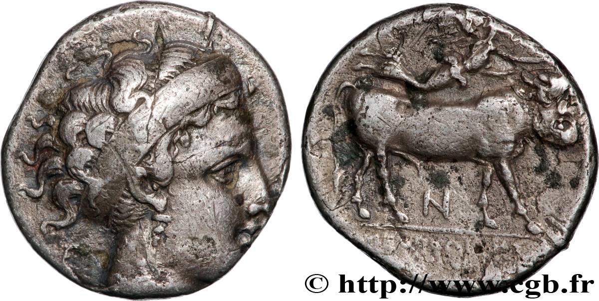 CAMPANIE - NEAPOLIS (NAPLES) Nomos ou didrachme TTB