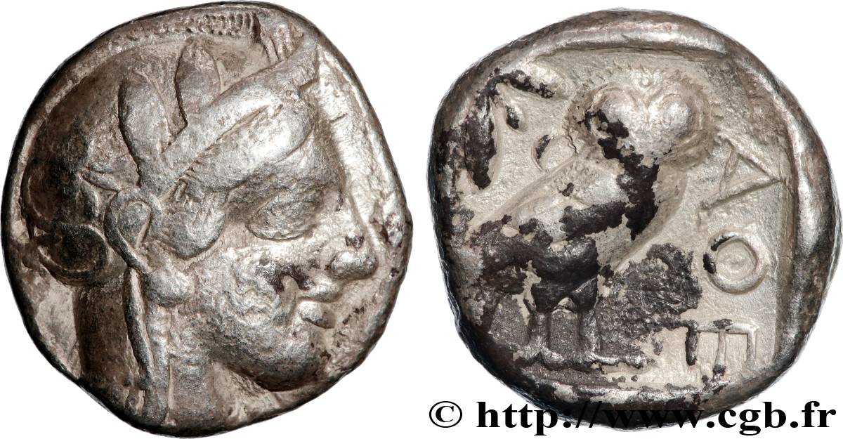 ATTICA - ATHENS Tétradrachme XF