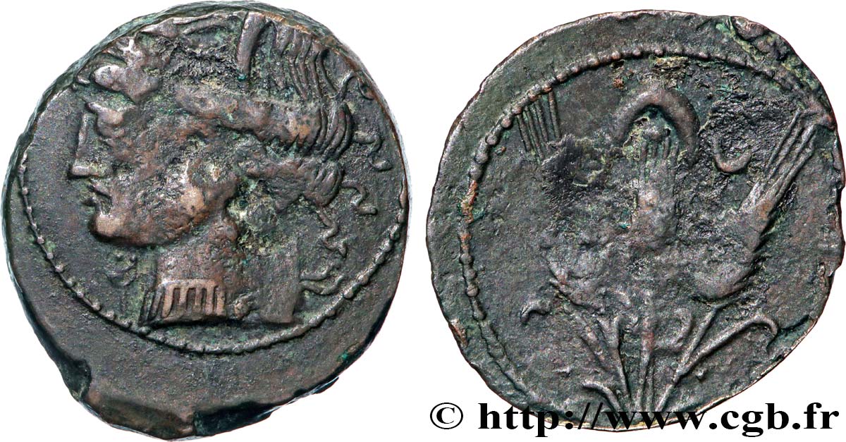 ZEUGITANA - CARTHAGE Demi-shekel VF