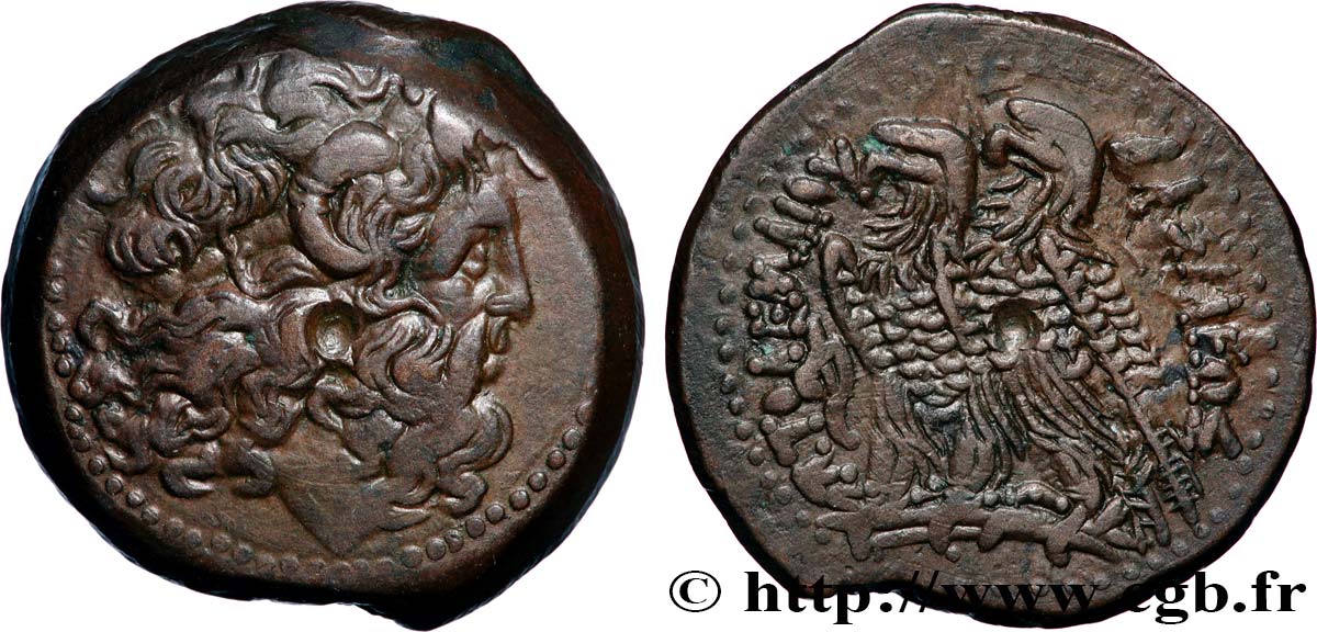 EGYPT - LAGID OR PTOLEMAIC KINGDOM - PTOLEMY VI PHILOMETOR Dichalque AU