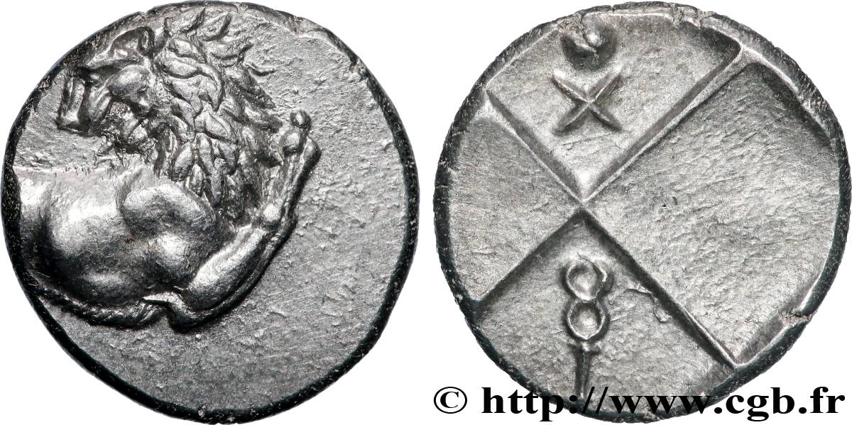 THRACE - CHERCHONÈSE DE THRACE - CHERRONESOS Hemidrachme ou tetrobole SPL