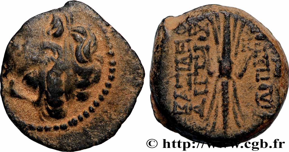 SYRIEN - SELEUKIDISCHES KÖNIGREICH - ANTIOCHOS IX KYZIKENOS Chalque SS