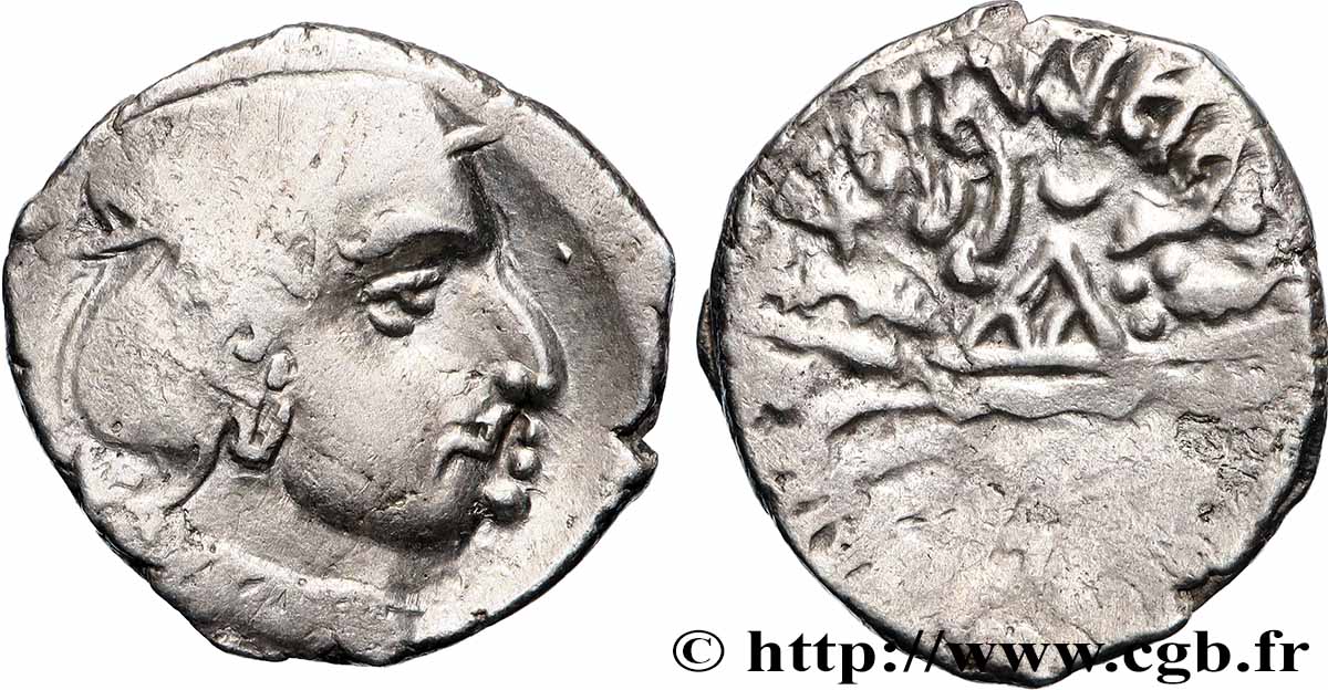 INDIA - ABHIRAS - ISVARADATTA Drachme XF