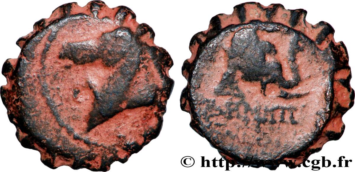 SYRIA - SELEUCID KINGDOM - DEMETRIOS I SOTER Chalque VF