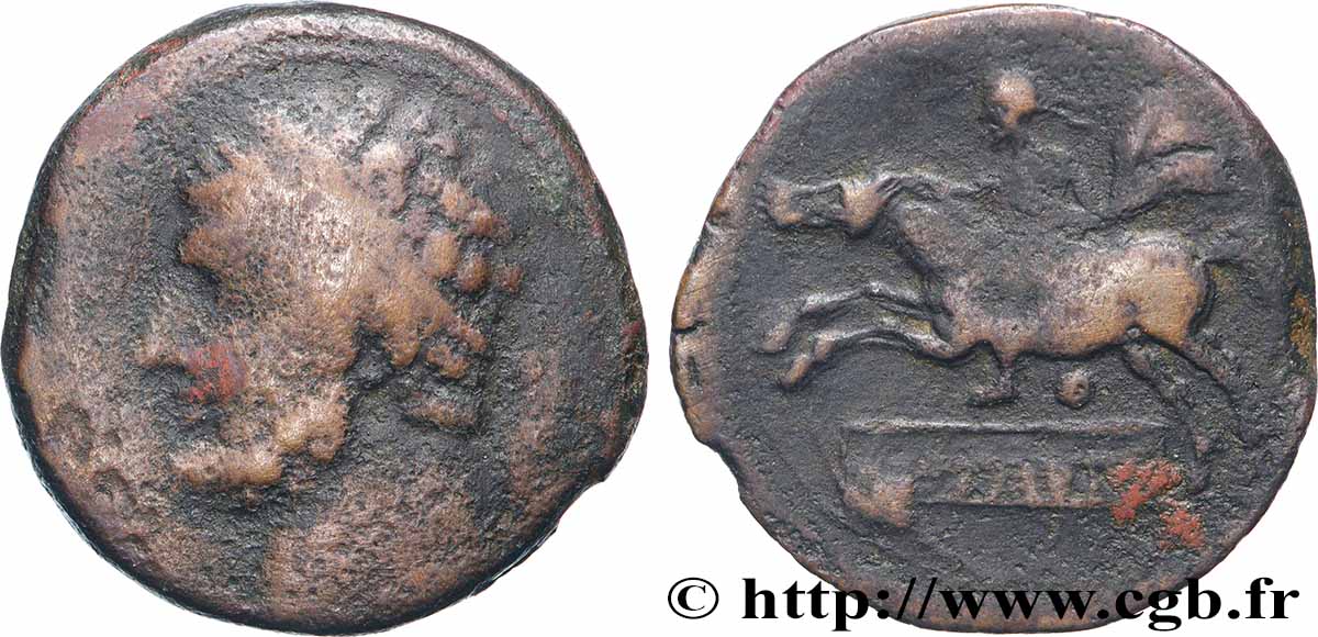 NUMIDIA - KINGDOM OF NUMIDIA - SYPHAX Unité VF/VF