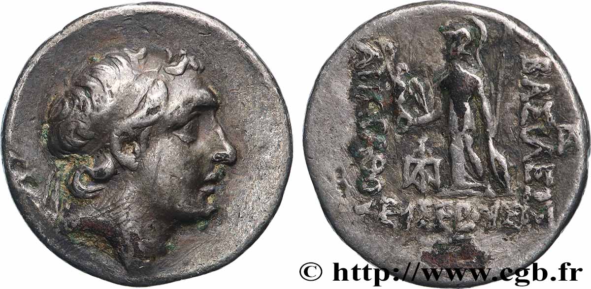 CAPPADOCIA - CAPPADOCIAN KINGDOM - ARIARATHES V EUSEBES PHILOPATOR Drachme XF