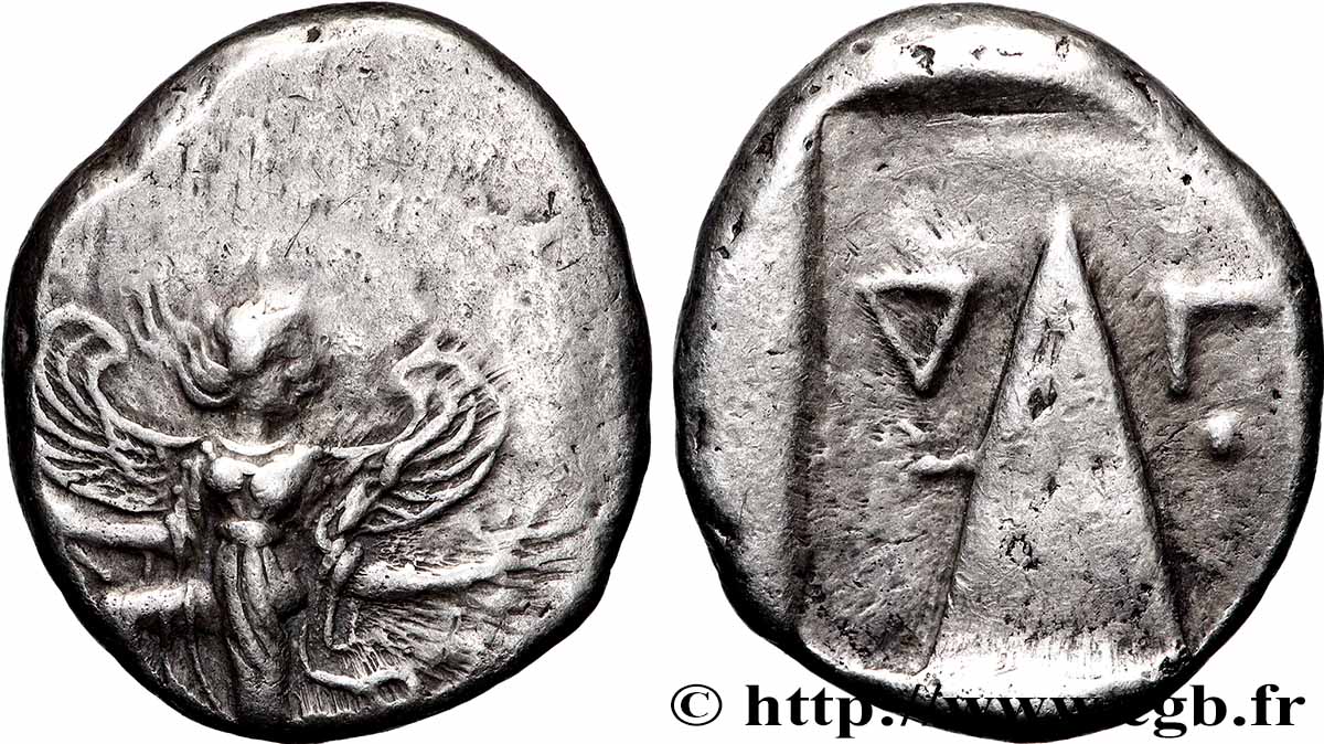 CARIE - KAUNOS Statère ou double sicle TTB