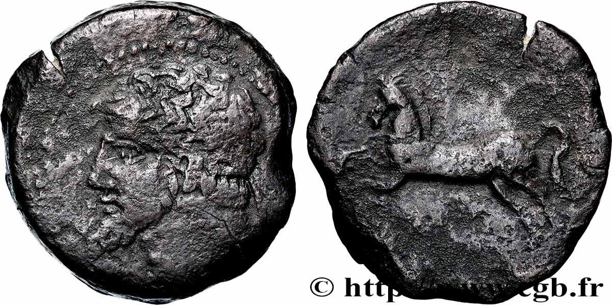 NUMIDIA - KINGDOM OF NUMIDIA - MASINISSA or MICIPSA Unité VF
