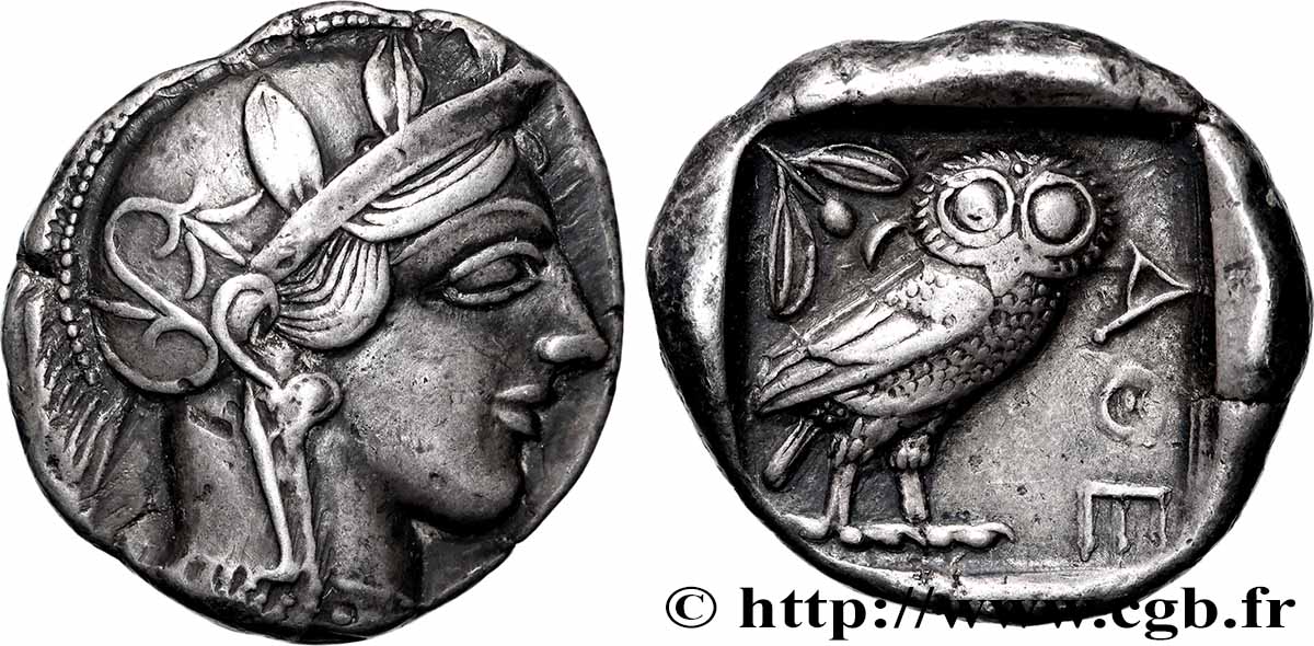 ATTIKA - ATHEN Tétradrachme VZ