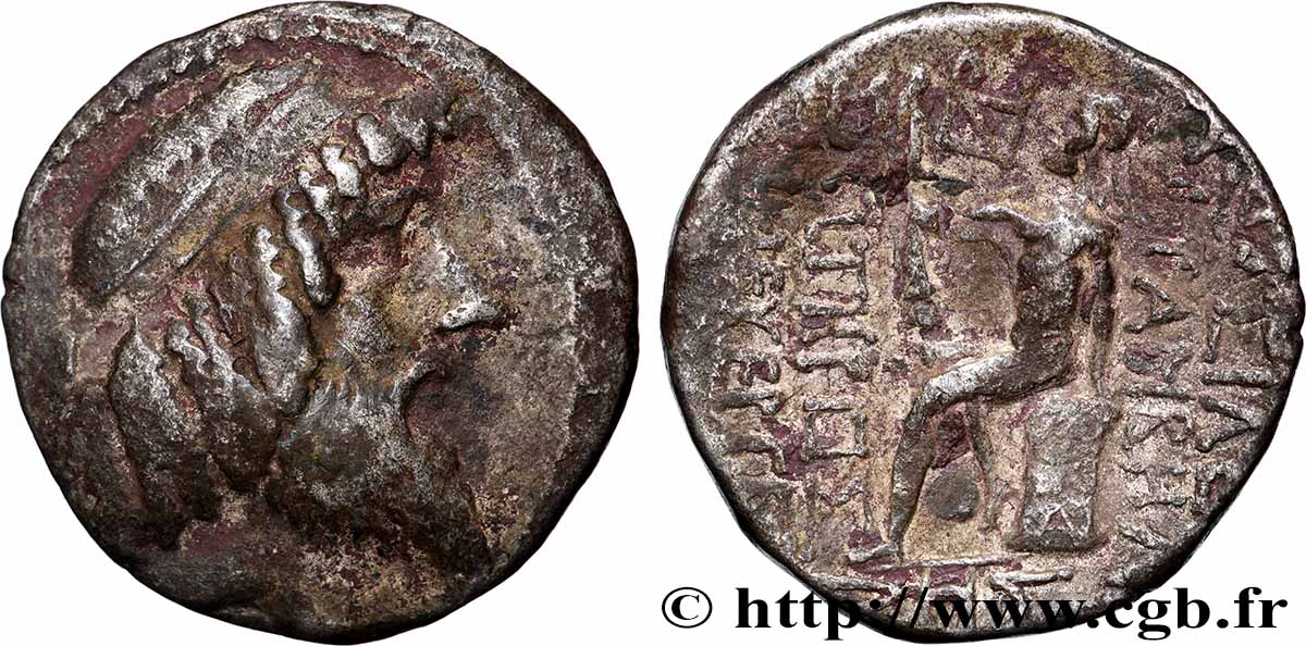 CHARACENIAN KINGDOM - ATTAMBELOS I Tétradrachme XF