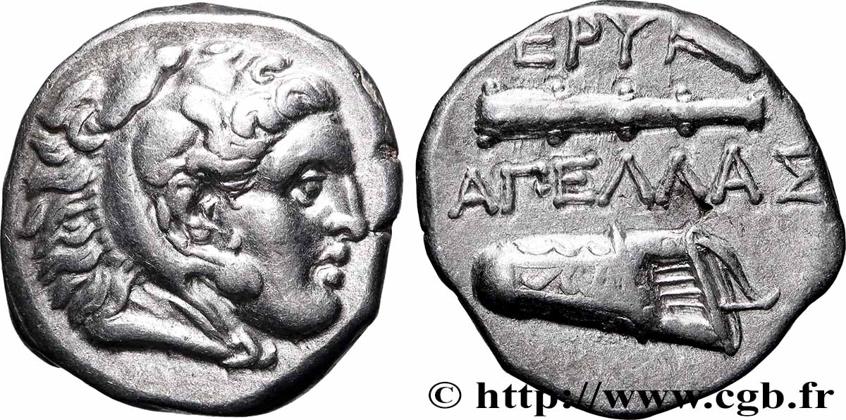 IONIA - ERYTHRAI Drachme AU