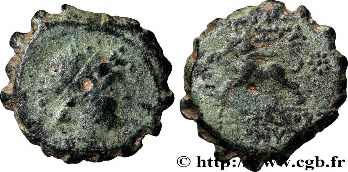 SYRIEN - SELEUKID KINGDOM - ANTIOCHOS VI DIONYSOS Chalque fSS