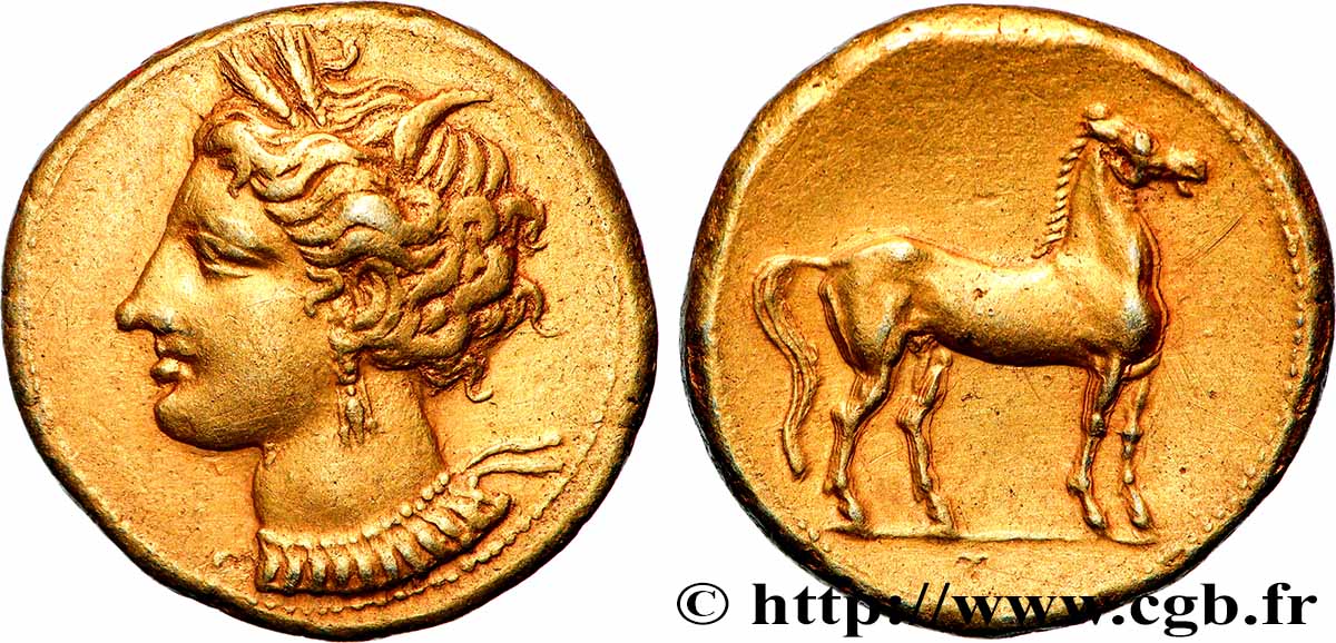 ZEUGITANIEN - KARTHAGO Statère VZ