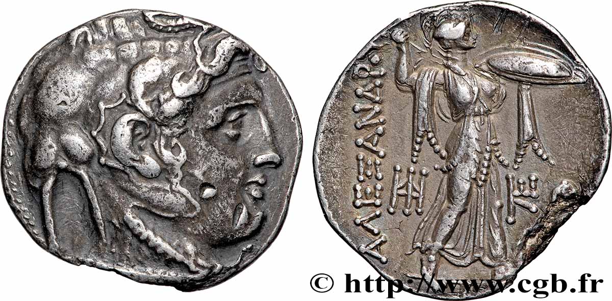 EGIPTO - EGIPTO PTOLEMAICO - PTOLEMEO I SOTER Tétradrachme MBC+