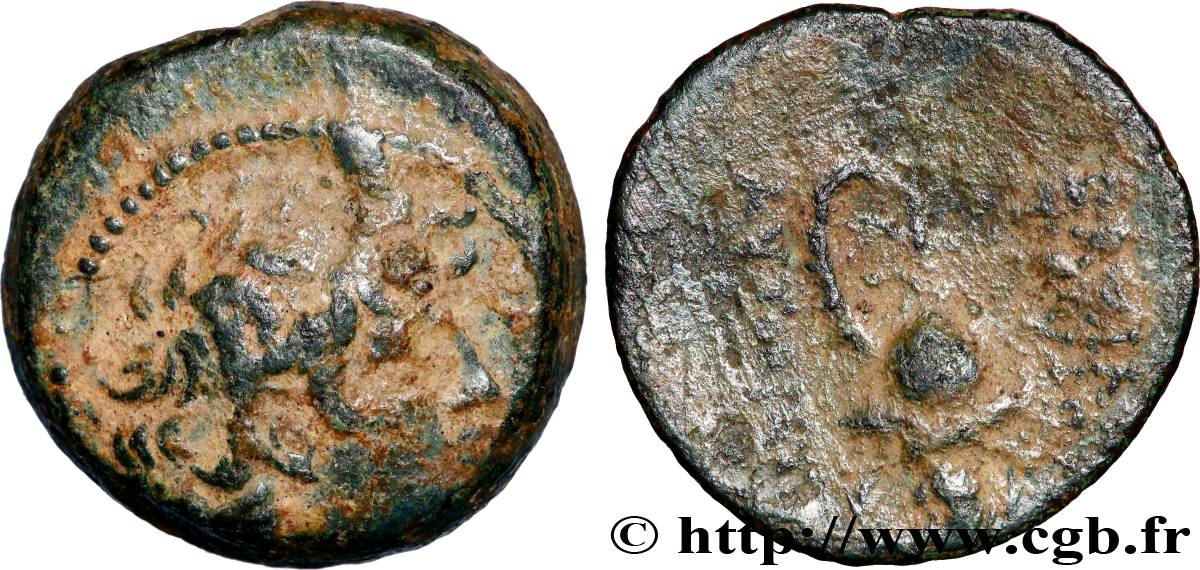 SYRIA - SELEUKID KINGDOM - TRYPHON Chalque VF