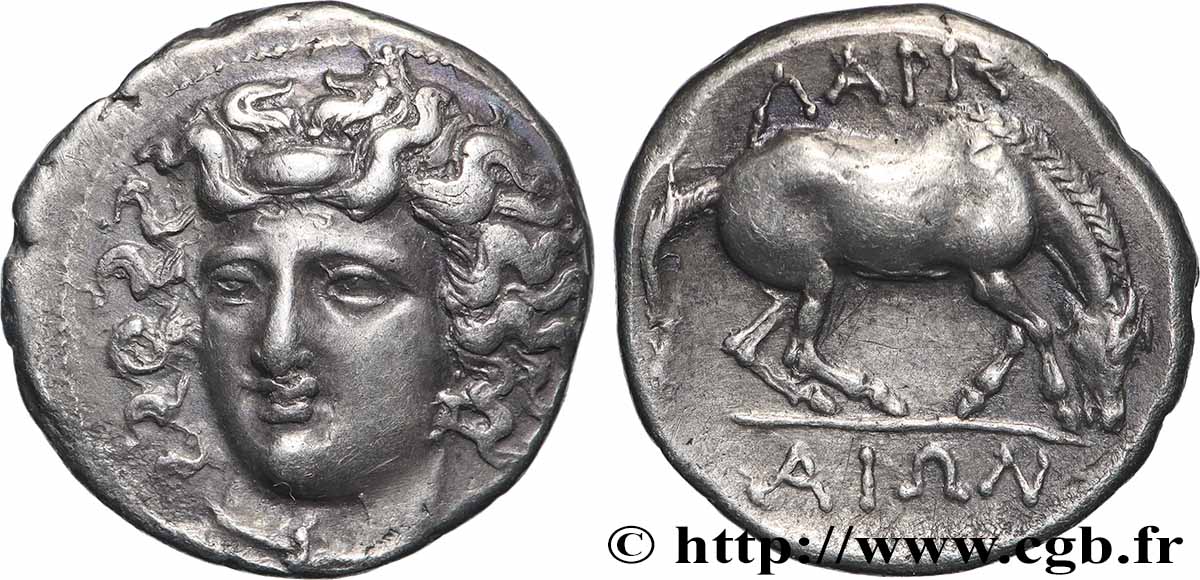 THESSALIEN - LARISSA Drachme fVZ