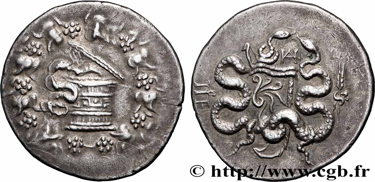 MÍSIA - PÉRGAMO Cistophore MBC/MBC+