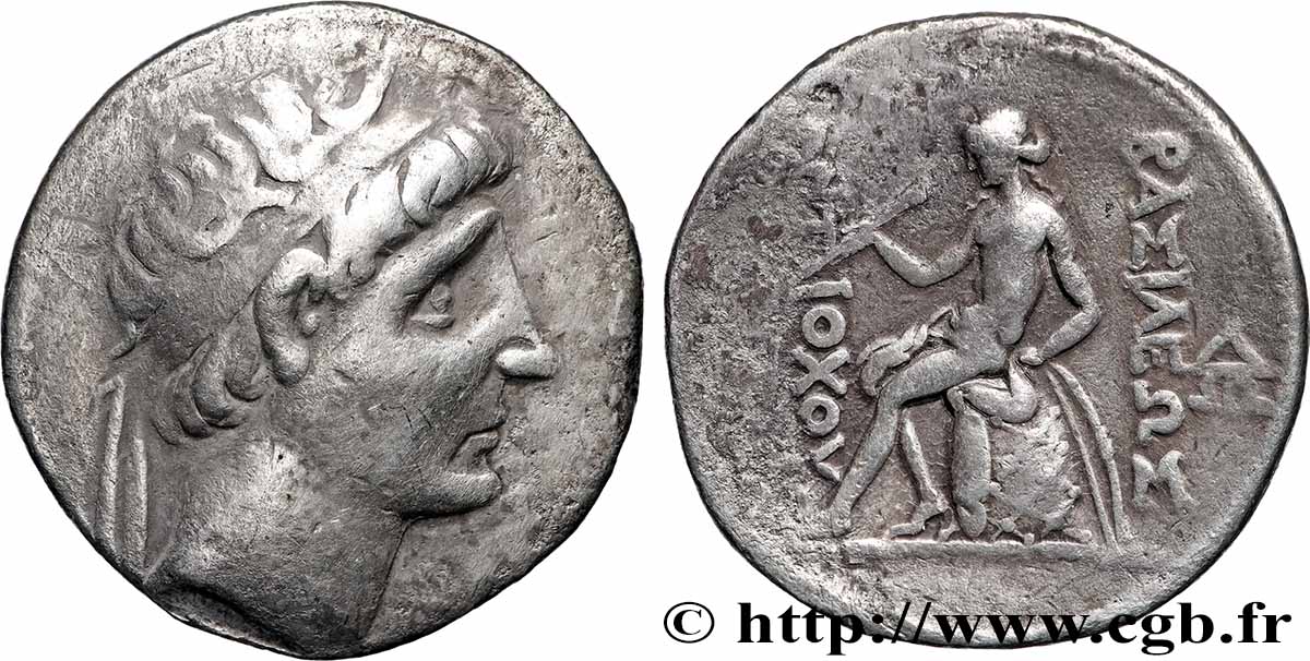 SYRIA - SELEUKID KINGDOM - ANTIOCHOS I SOTER Tétradrachme XF