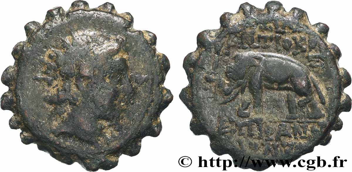 SYRIEN - SELEUKID KINGDOM - ANTIOCHOS VI DIONYSOS Unité fSS/SS