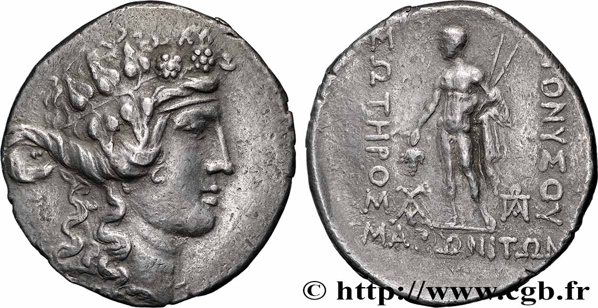 THRAKIEN - MARONEIA Tétradrachme fVZ/SS
