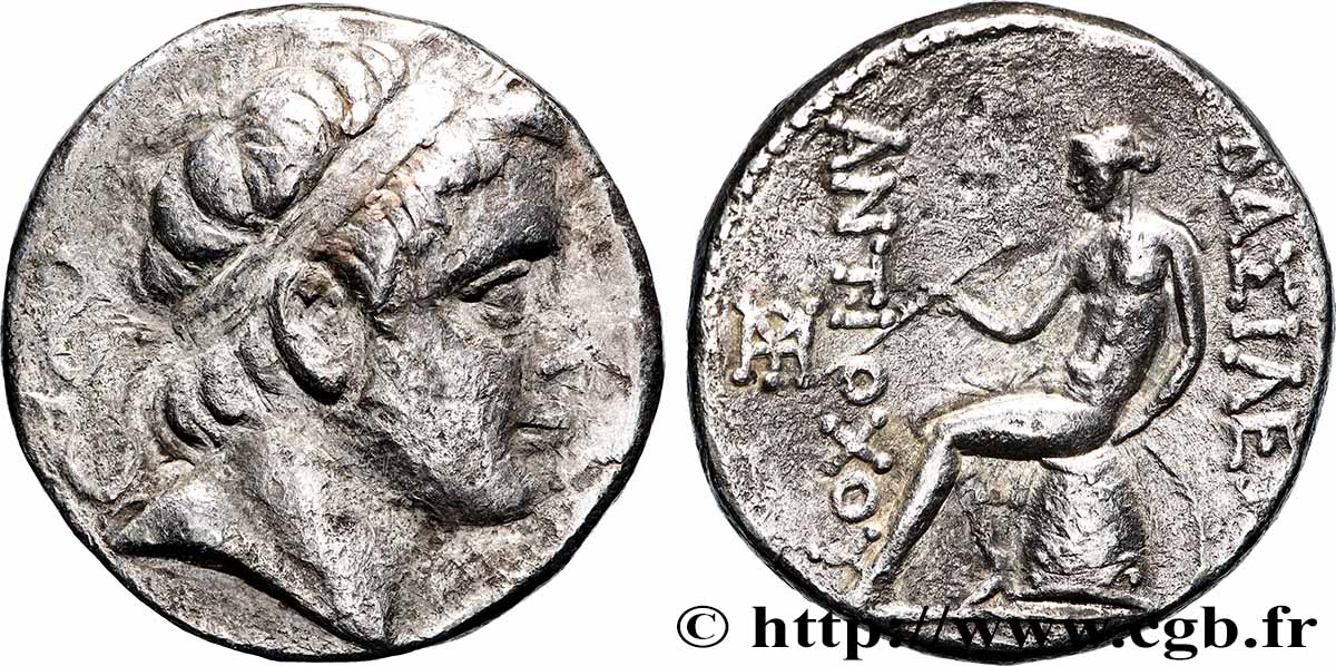 SYRIE - ROYAUME SÉLEUCIDE - ANTIOCHUS III LE GRAND  Tétradrachme TTB/TTB+