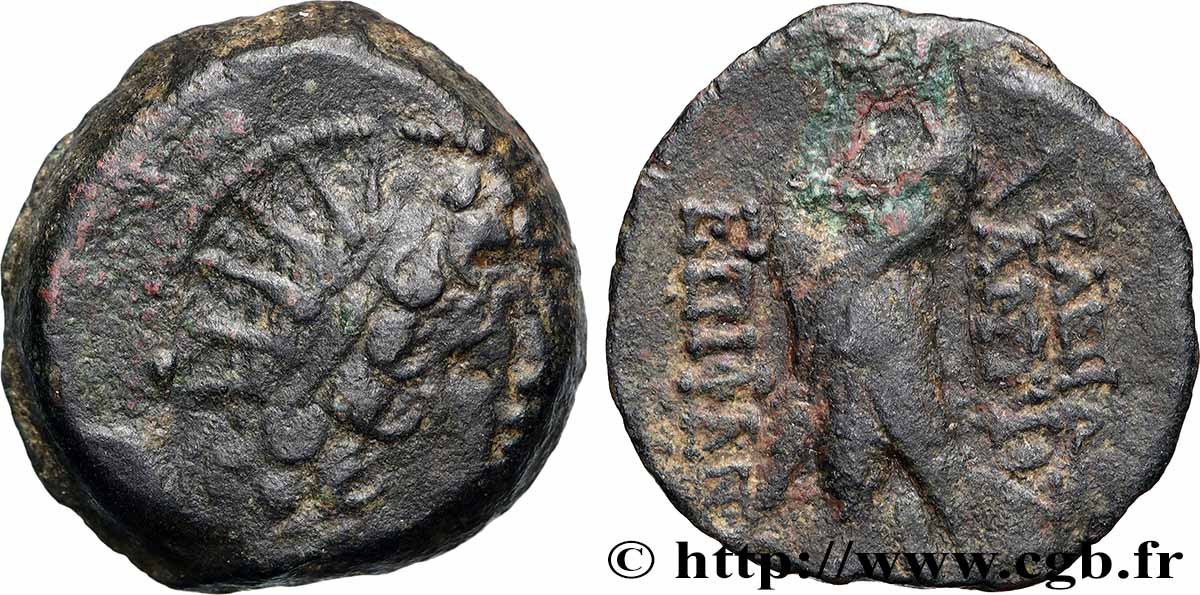 SYRIE - ROYAUME SÉLEUCIDE - ANTIOCHUS VIII GRYPUS Unité TB+