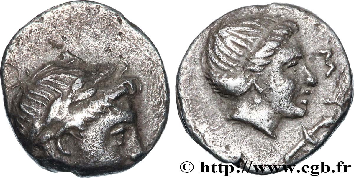 ÉOLIDE - ÎLE DE LESBOS - MYTILÈNE Diobole TTB+