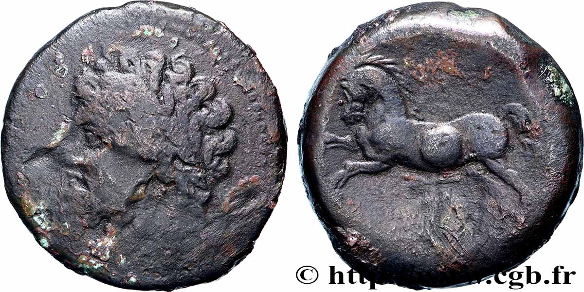 NUMIDIE - ROYAUME DE NUMIDIE - MASSINISSA ou MICIPSA Unité TB+