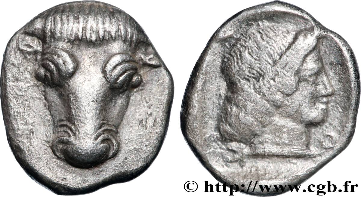 PHOCIDE - LIGUE PHOCIDIENNE Hemidrachme ou triobole TTB+/TTB