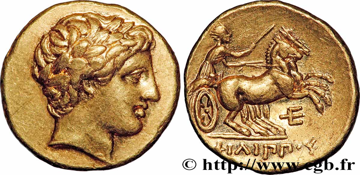 ROYAUME DE MACEDOINE - PHILIPPE III Statère d or VZ