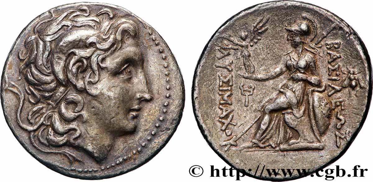 THRACE - ROYAUME DE THRACE - LYSIMAQUE Tétradrachme TTB+