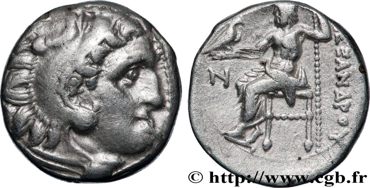 MACÉDOINE - ROYAUME DE MACÉDOINE - ANTIGONE LE BORGNE Drachme TTB+/TTB