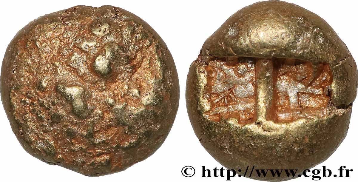 IONIE - ÉPHÈSE Trité d’électrum TB+