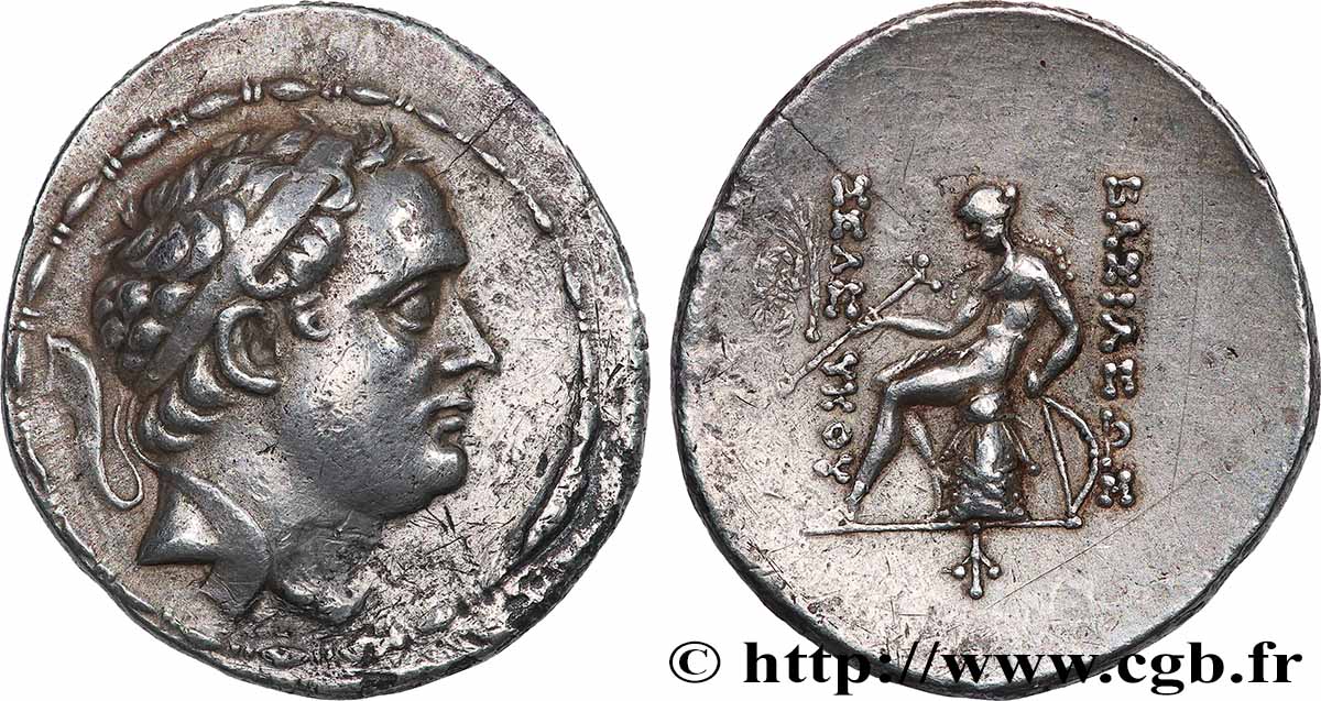 SYRIE - ROYAUME SÉLEUCIDE - SÉLEUCUS IV PHILOPATOR Tétradrachme TTB+