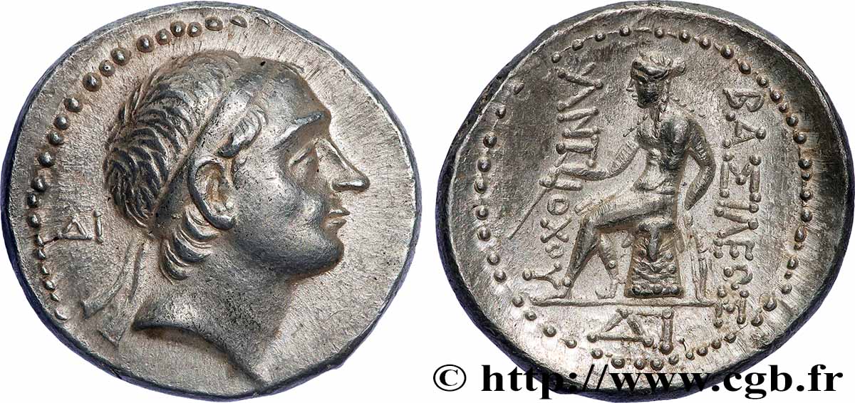 SYRIE - ROYAUME SÉLEUCIDE - ANTIOCHUS III LE GRAND  Tétradrachme SUP