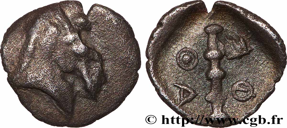 THESSALIE - PHERAI Hemiobole TTB/TTB+