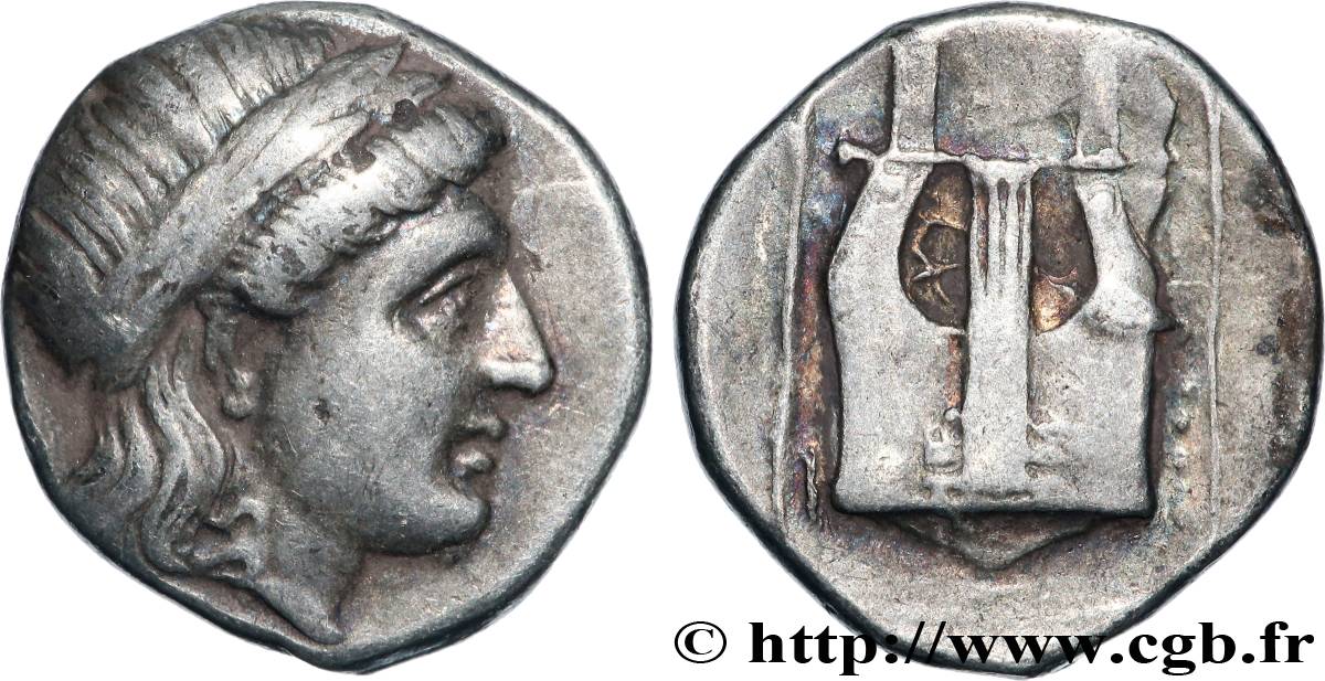 IONIE - COLOPHON Drachme TTB+