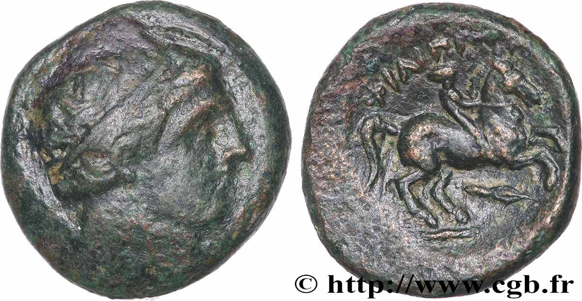 MACÉDOINE - ROYAUME DE MACÉDOINE - PHILIPPE II Unité TTB/TTB+